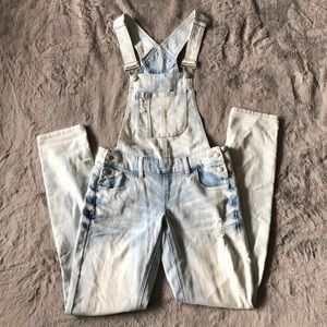 Denim overalls